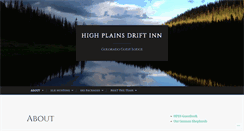 Desktop Screenshot of highplainsdriftinn.com